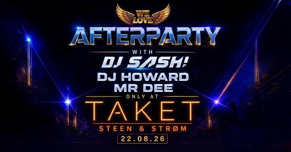 WE LOVE Official Afterparty
