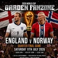 England v Norway - World Cup Quarter Final Live - Garden Fanzone