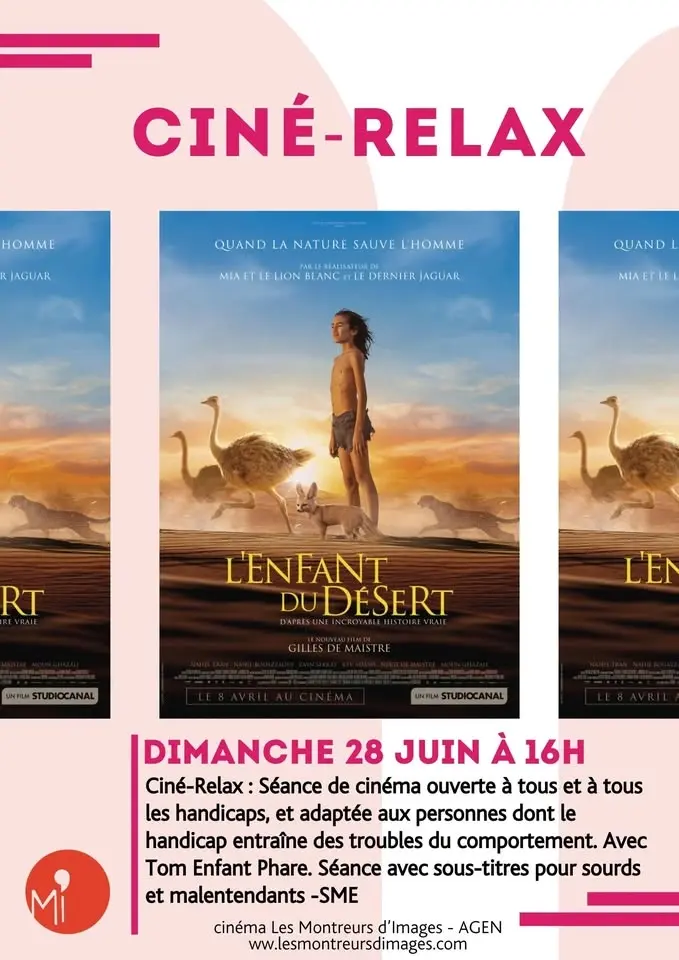 CINÉ RELAX / L’ENFANT DU DÉSERT