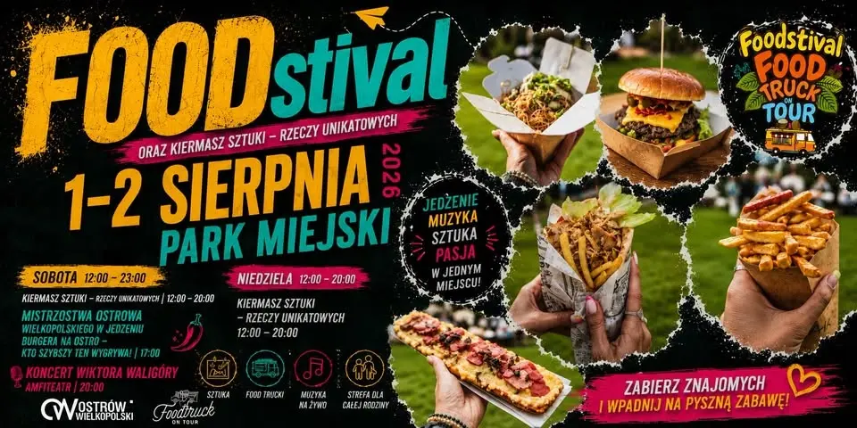 FOODstival | FOOD TRUCKI w Parku Miejskim