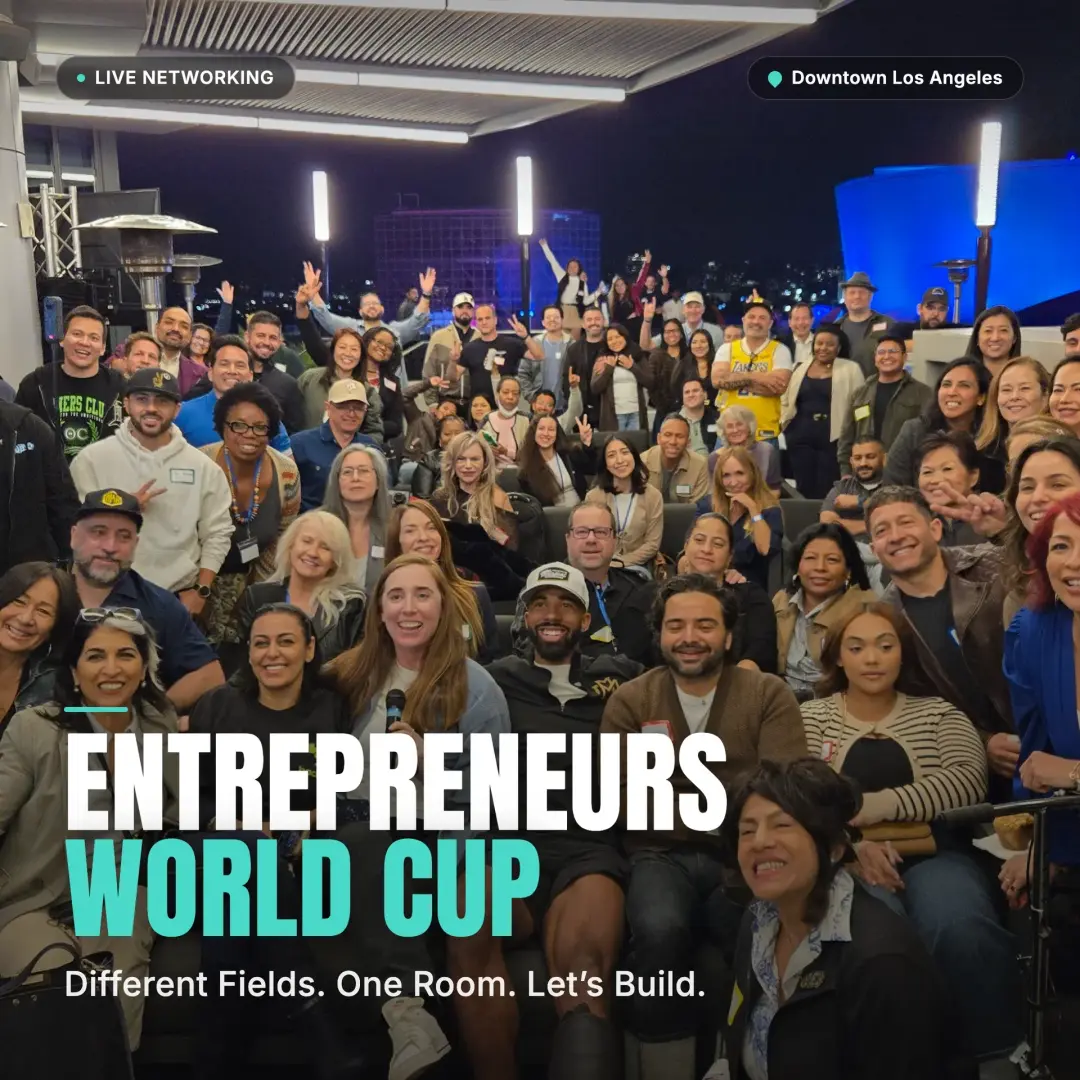 Entrepreneurs World Cup | Different Fields. One Room. Let's Build.