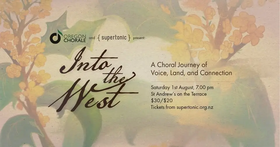 Into the West: A Choral Journey of Voice, Land, and Connection