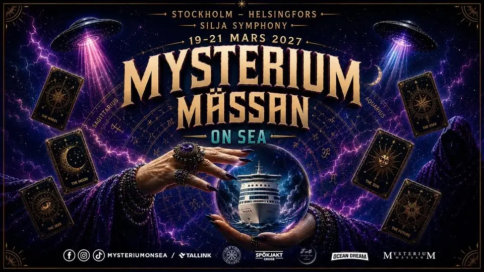 MYSTERIUM MÄSSAN ON SEA / 19 - 21 MARS 2027