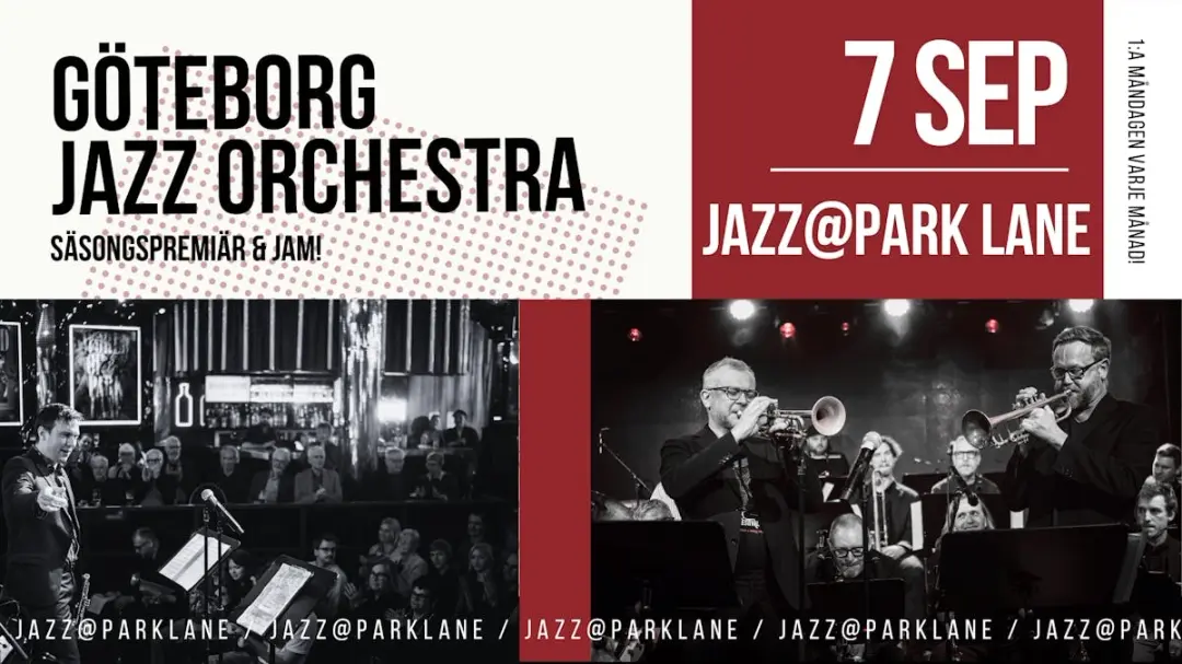 GJO: Jazz@Park Lane - Season premiere! (& jam session)