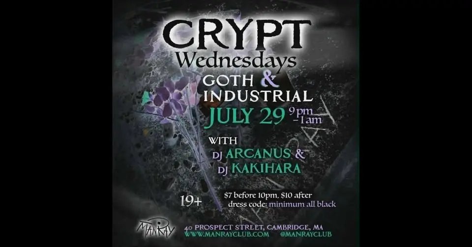 Crypt with DJ Arcanus & Dj Kakihara