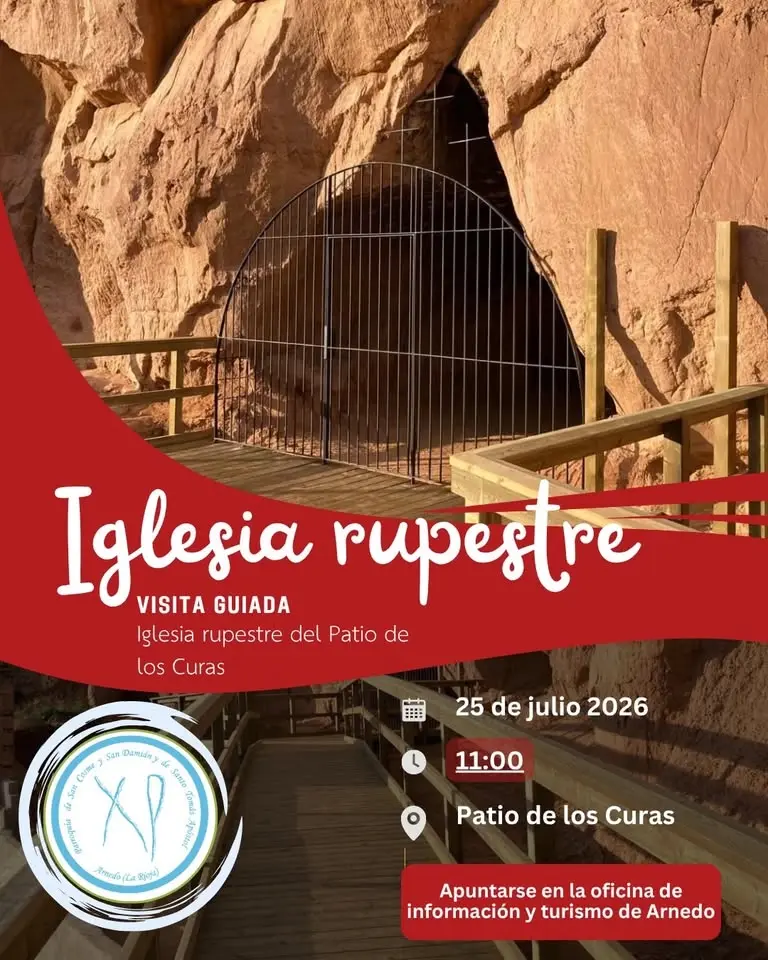 Visita a la iglesia rupestre del “Patio de los curas”