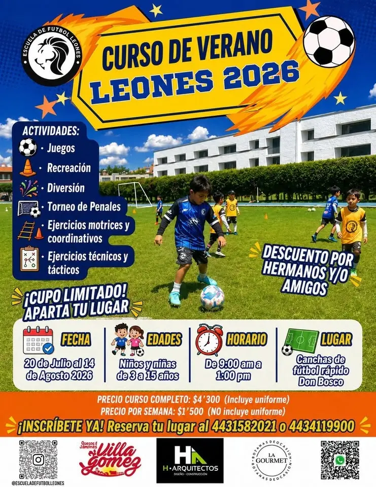 Curso de Verano Leones 2026