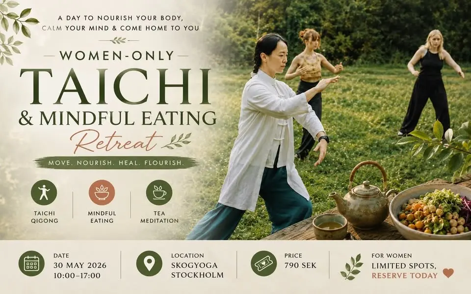Mindful eating & Taichi moving meditation