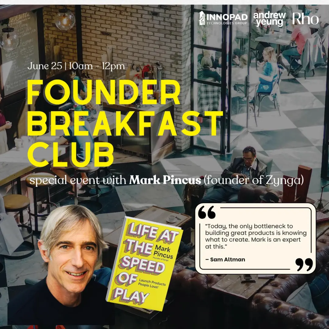 Founder Breakfast w/ Mark Pincus (Founder of Zynga)