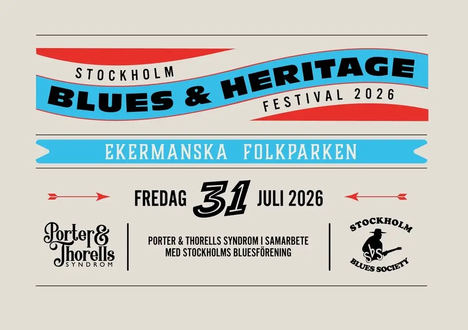  STOCKHOLM BLUES & HERITAGE FESTIVAL 2026!