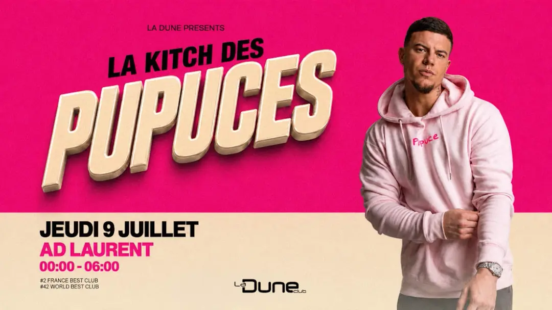Ad Laurent - Kitch Des Pupuces - Jeudi 9 Juillet