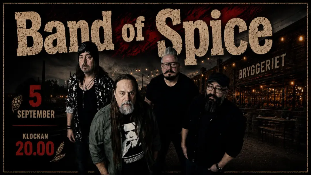 Band of Spice på Bryggeriet