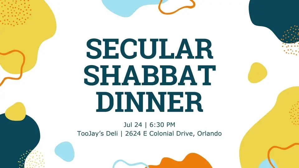 Secular Shabbat Dinner