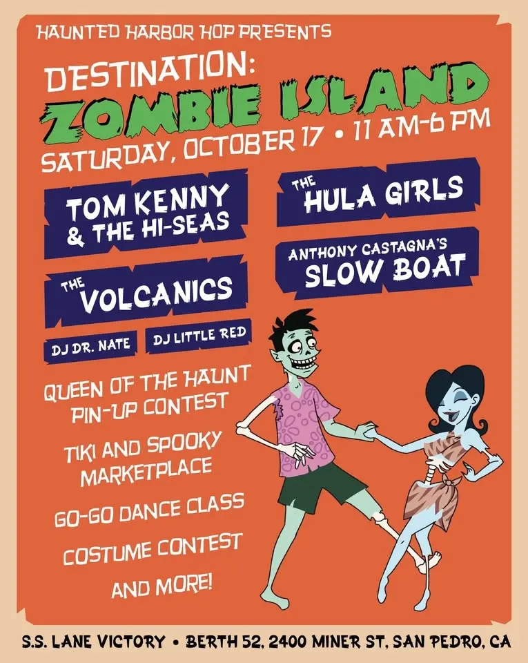 Haunted Harbor Hop Presents Destination: Zombie Island