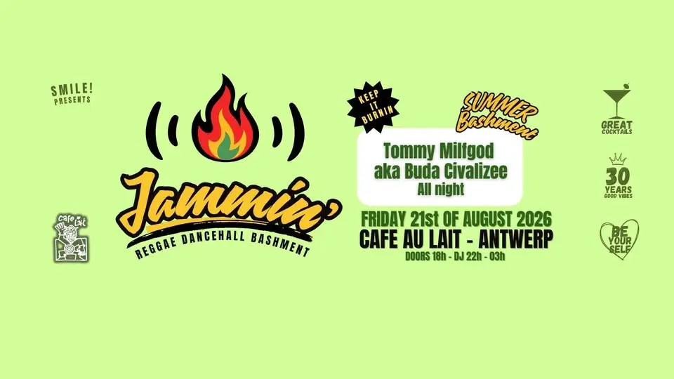 Jammin' ft. Tommy Milfgod aka Buda Civalizee @ Cafe Au Lait