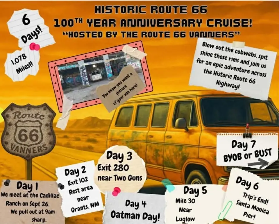 100th Anniversary Route 66 Cruise