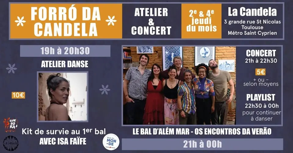 Forró da Candela | Concert du Bal d'Além Mar (Os Encontros do Verão)