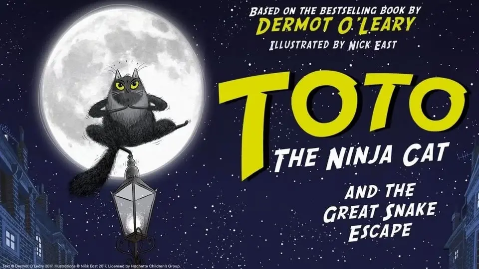 Toto the Ninja Cat and the Great Snake Escape (Ages 5+)