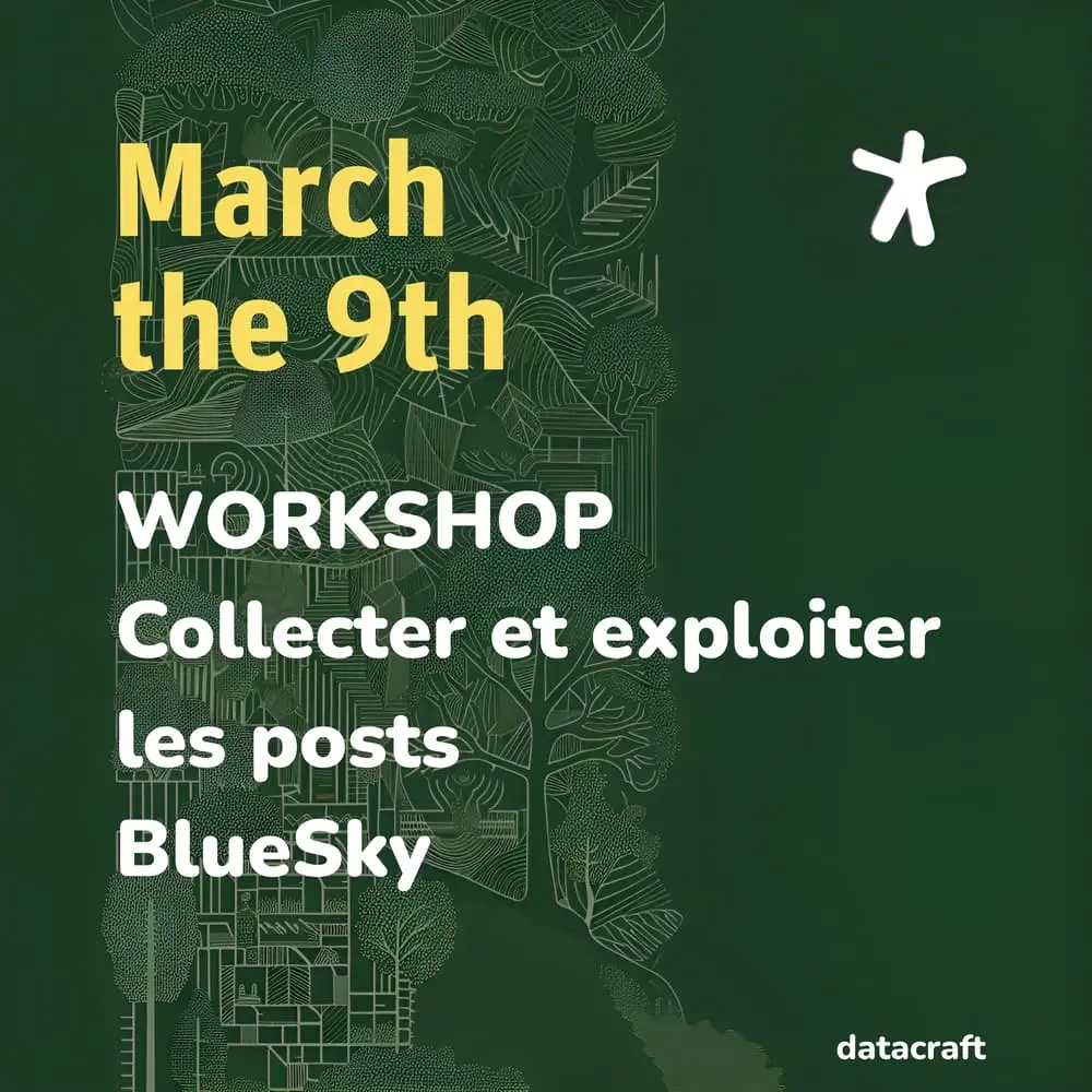 WORKSHOP - Collecter et exploiter les posts BlueSky