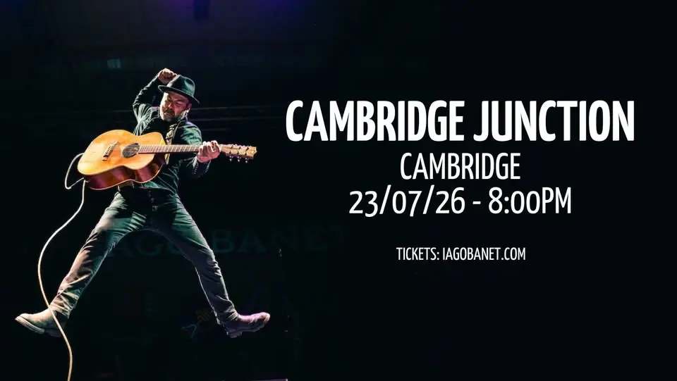 Iago Banet, 'The Galician King of Acoustic Guitar' at Cambridge Junction, J2