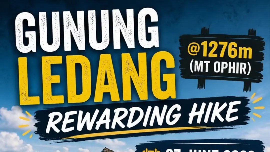 ✅GUNUNG LEDANG @1276m (MT OPHIR) REWARDING HIKE