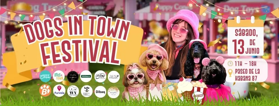 Dogs in Town Madrid Festival! 🎉✨