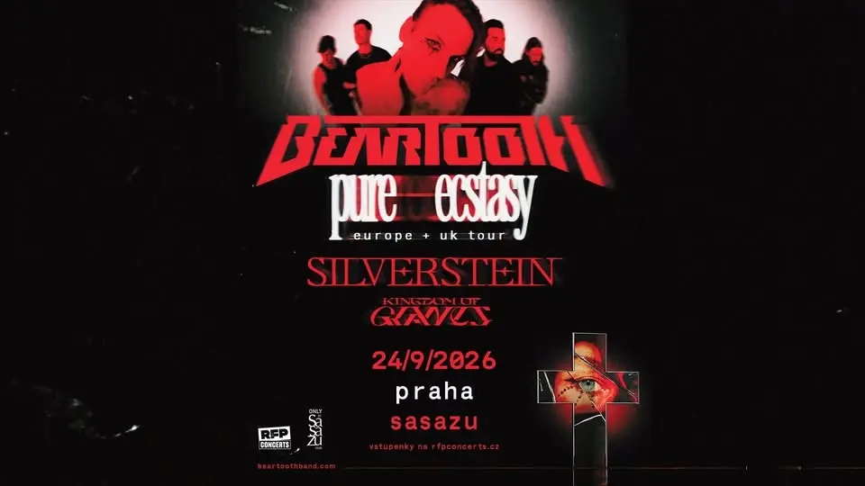 Beartooth (US) + Support: Silverstein, Kingdom of Giants - PRAGUE