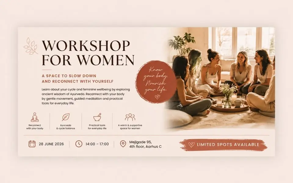 Workshop for Women - Learn about your body & cycle