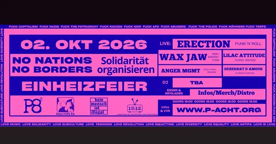 EINHEIZFEIER 2026