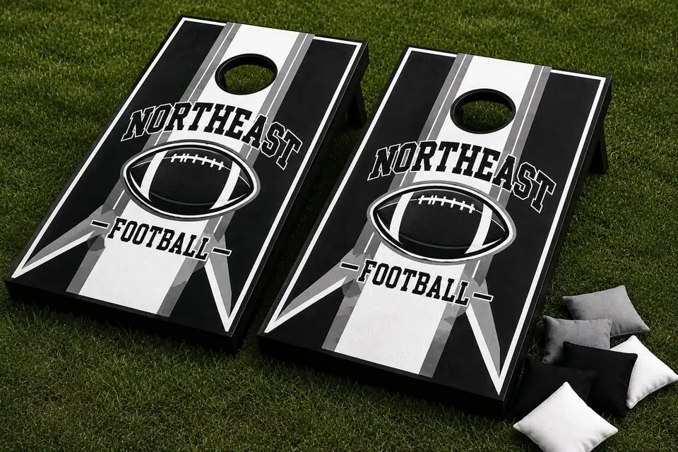 Past Present and Future Rocket Football Cornhole Tournament