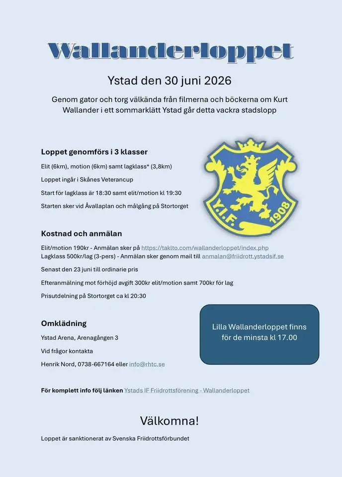 Wallanderloppet 2026