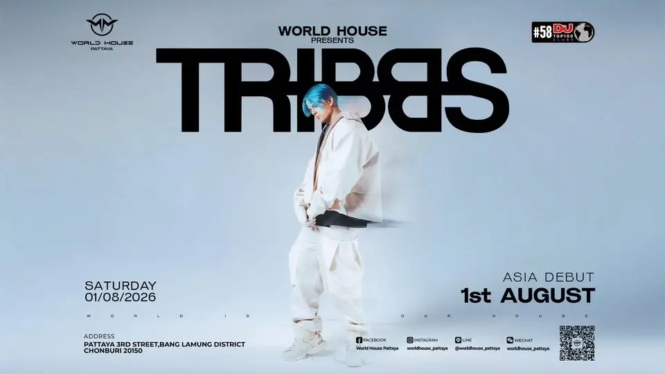 World House Presents | TRIBBS - ASIA DEBUT