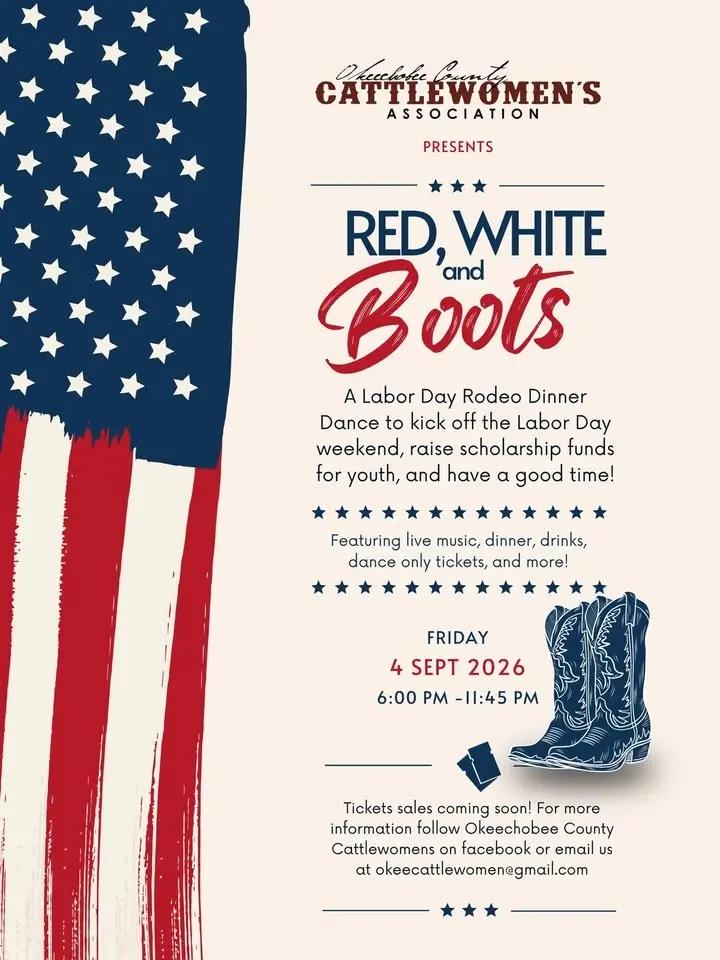 RED, WHITE AND BOOTS