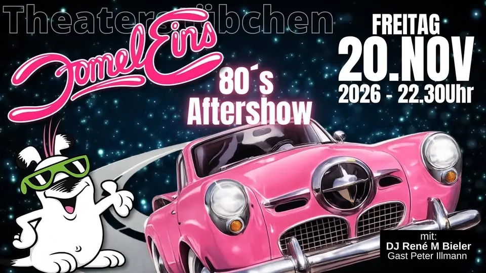 Formel Eins I Aftershow Party I 20.11.26 im Theaterstübchen