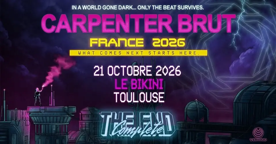 CARPENTER BRUT - Le Bikini