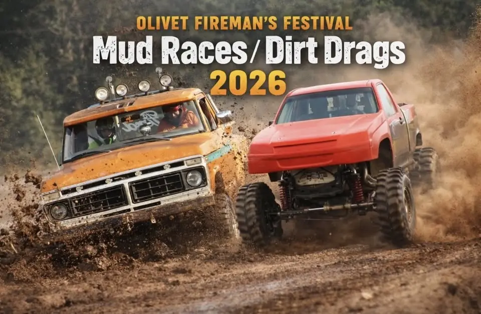 Olivet Fireman’s Festival (Mud Races / Dirt Drags)