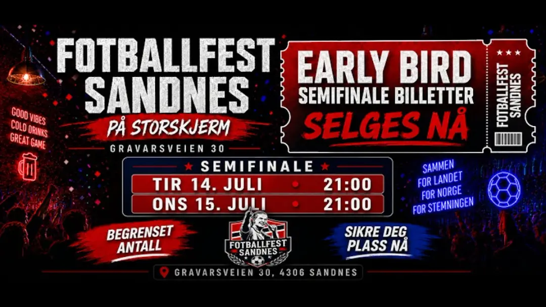 Semifinale 2 // Fotballfest Sandnes // Onsdag 15.Juli