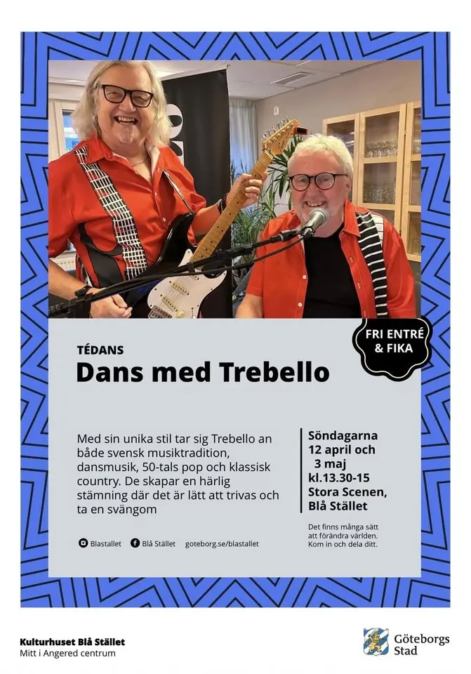 Tedans på Blå Stället med TREBELLO 