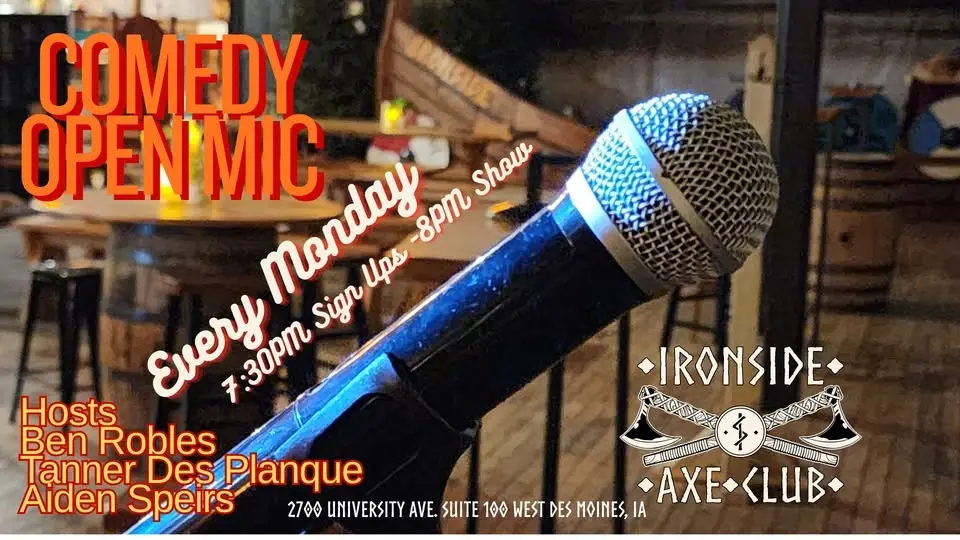 Comedy Open Mic at Ironside Axe Club