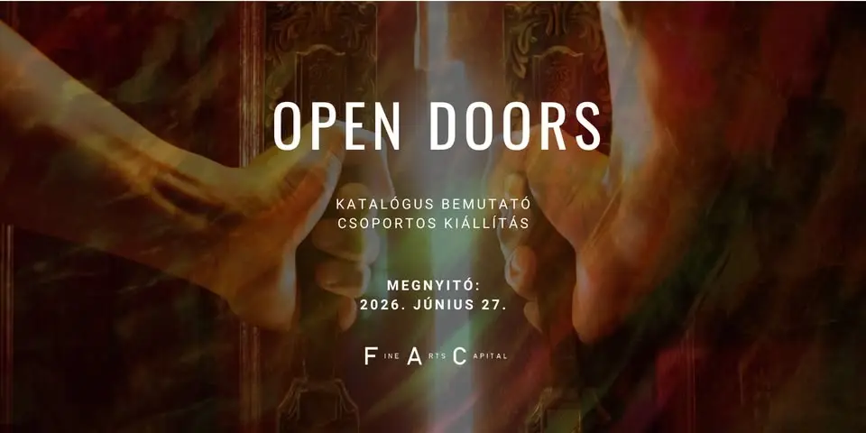 OPEN DOORS katalógus bemutató kiállítás megnyitó