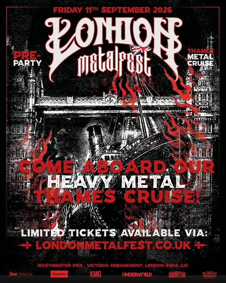 LMF Pre-Party - Heavy metal river cruise