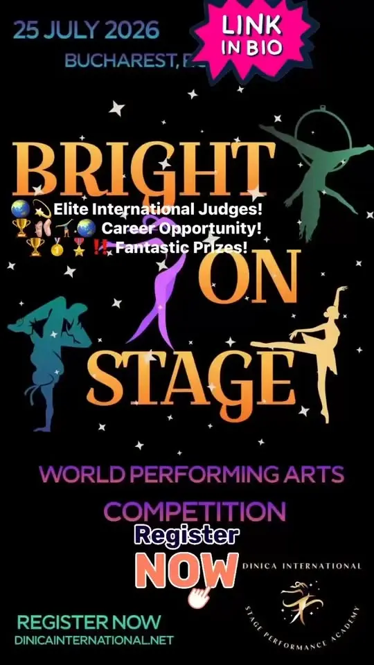 BRIGHT ON STAGE, INTERNATIONAL BALLET & PERFORMING ARTS COMPETITION! 
