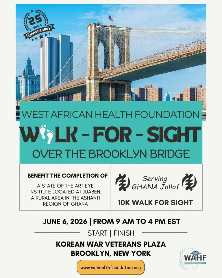 Walk-for-Sight over the Brooklyn Bridge