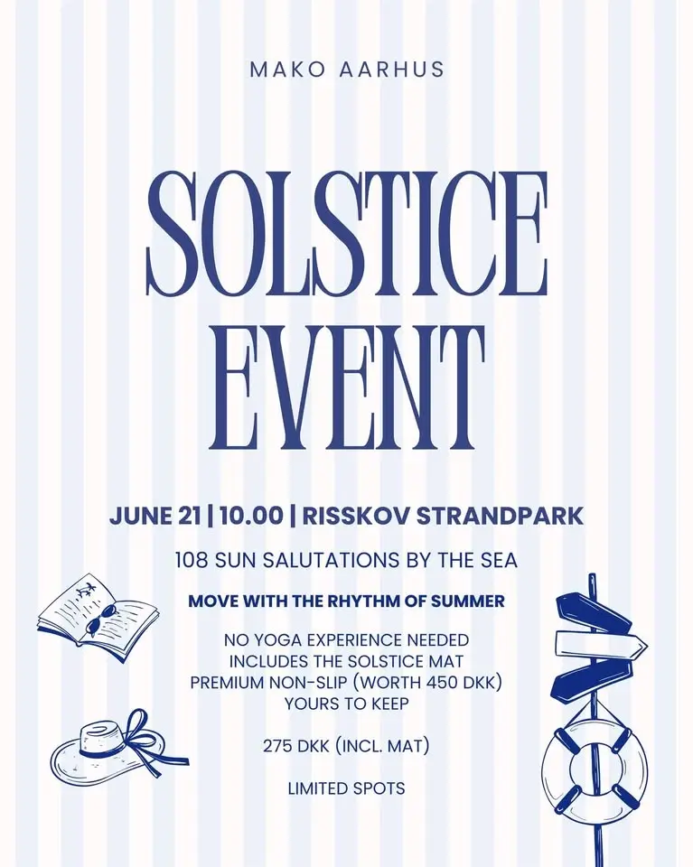 Summer Solstice 🌊 Yoga event