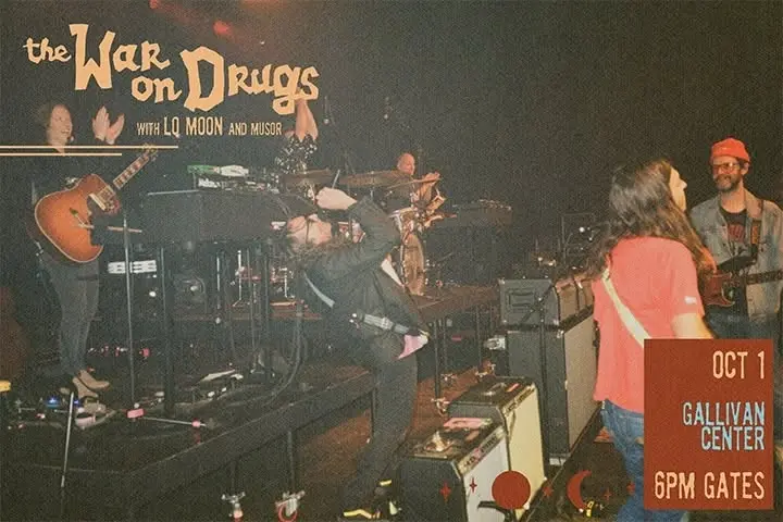 The War On Drugs with Lo Moon + Musor at The Gallivan Center