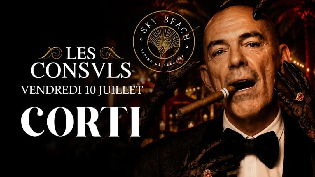 Skybeach X Les Consvls : The Legendary Dj Corti - 10 Juillet