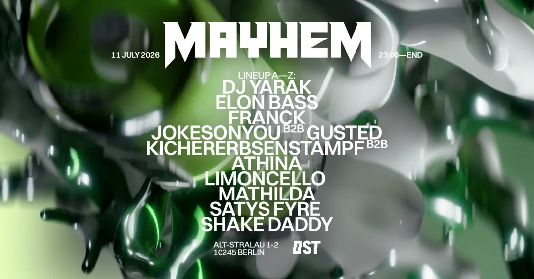 MAYHEM x OST w. Franck, DJ YARAK, JOKESONYOU