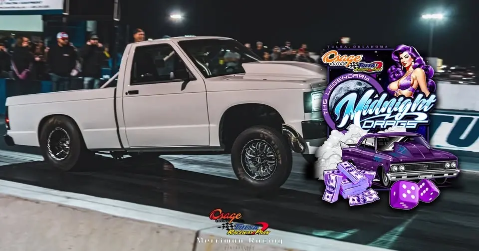 Tulsa’s Legendary Midnight Drags - September 5, 2026