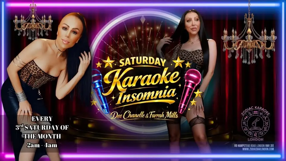 Saturday Karaoke Insomnia with Dee & Farrah