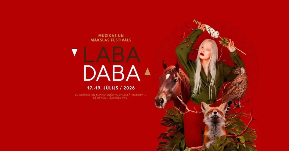 Mūzikas un mākslas festivāls LABA DABA 2026